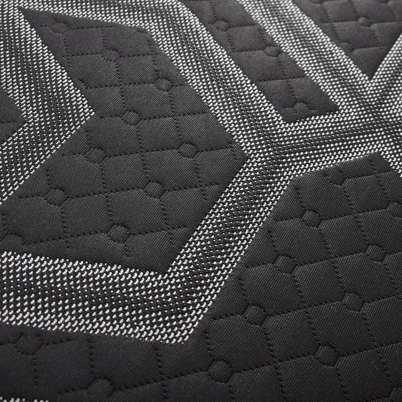 10" Full Smooth Top Foam, Lux Firm Mattress - Black