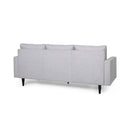 Jenny - Contemporary Tufted Fabric 3 Seater Sofa