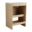 Modern Freestanding Bathroom Vanity With 2 Soft Closing Doors