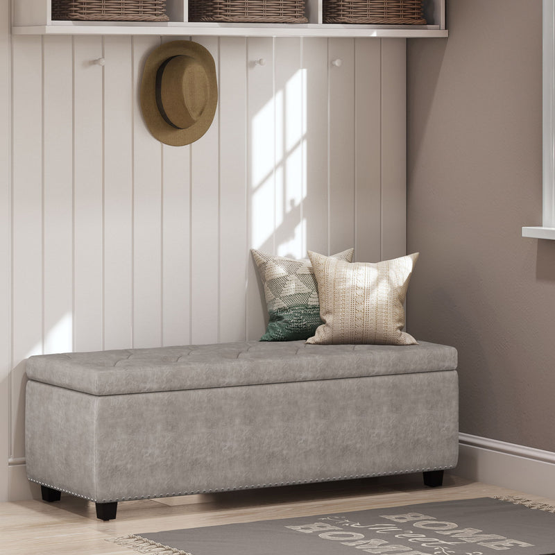 Hamilton - Upholstered Storage Ottoman