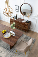 4 Light Chandelier, Hanging Light Fixture With Adjustable Chain For Kitchen, Bulb Not Included - Gold