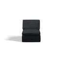 Cloud Sectional Couch, Convertible With Ottoman, 3 Seater Modular Design