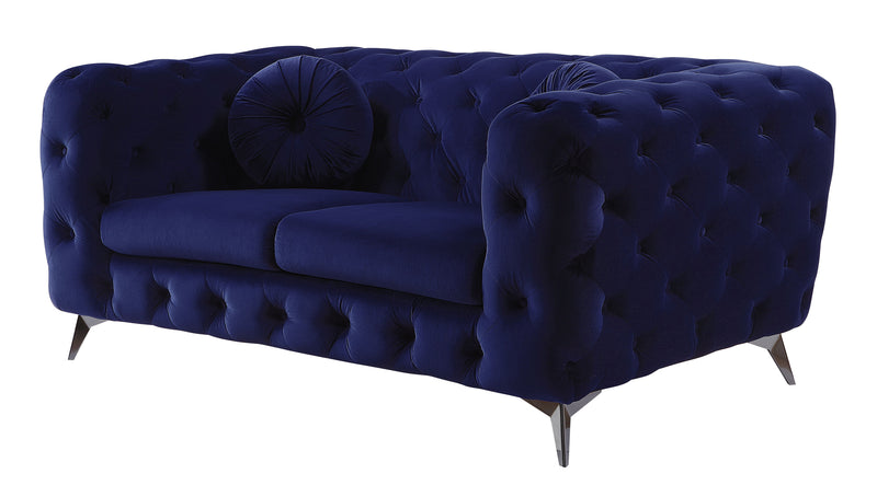 Atronia - Velvet Loveseat