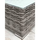 Modern Patio Rattan Sectional Set With Cushions