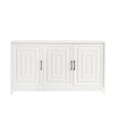 TV Stand For TVs Up To 65", Modern Entertainment Center Media Console Cabinet With 2 Spacious Storage Space, Solid Wood Legs For Living Room