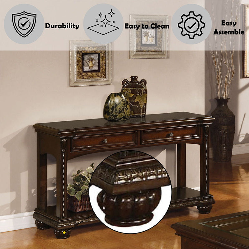 Anondale - Sofa Table - Cherry