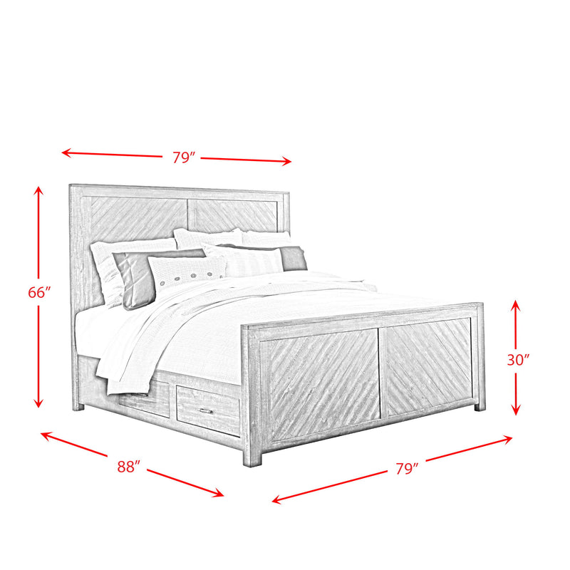 Jax - Platform Storage Bedroom Set