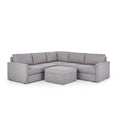 Flex - Sectional with Standard Arm and Storage Ottoman