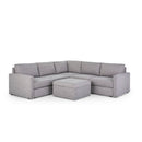 Flex - Sectional with Standard Arm and Storage Ottoman