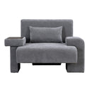 Modern Oversized Armchair With Soft Cushion For Living Room