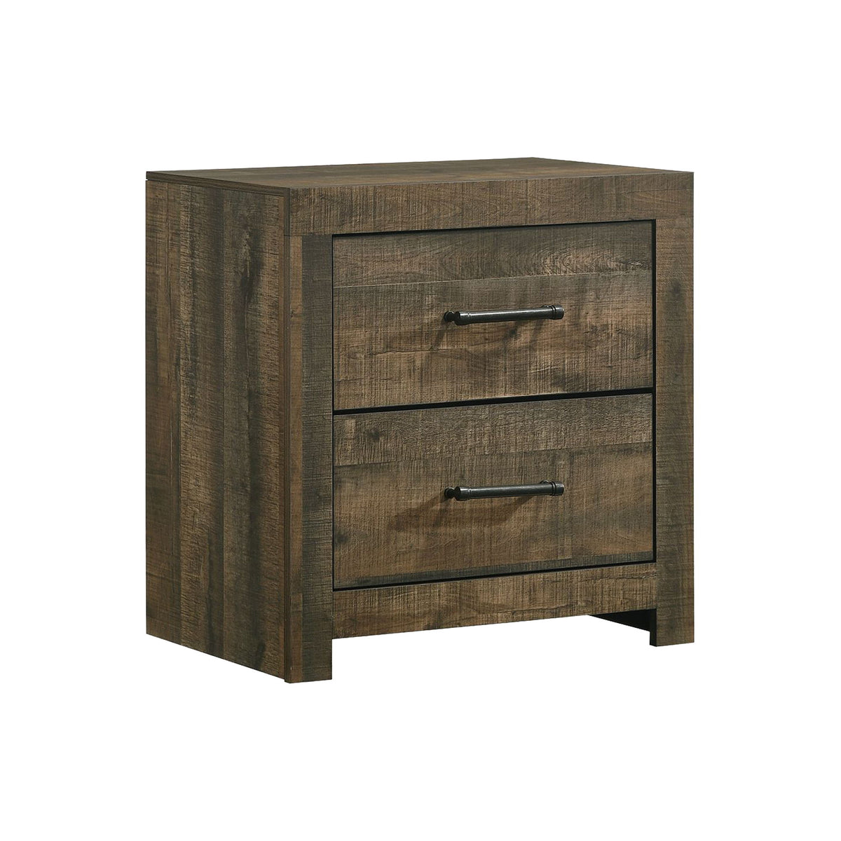 Bailey Panel Bedroom Set With Bluetooth in Dark Brown by Elements International, view 3