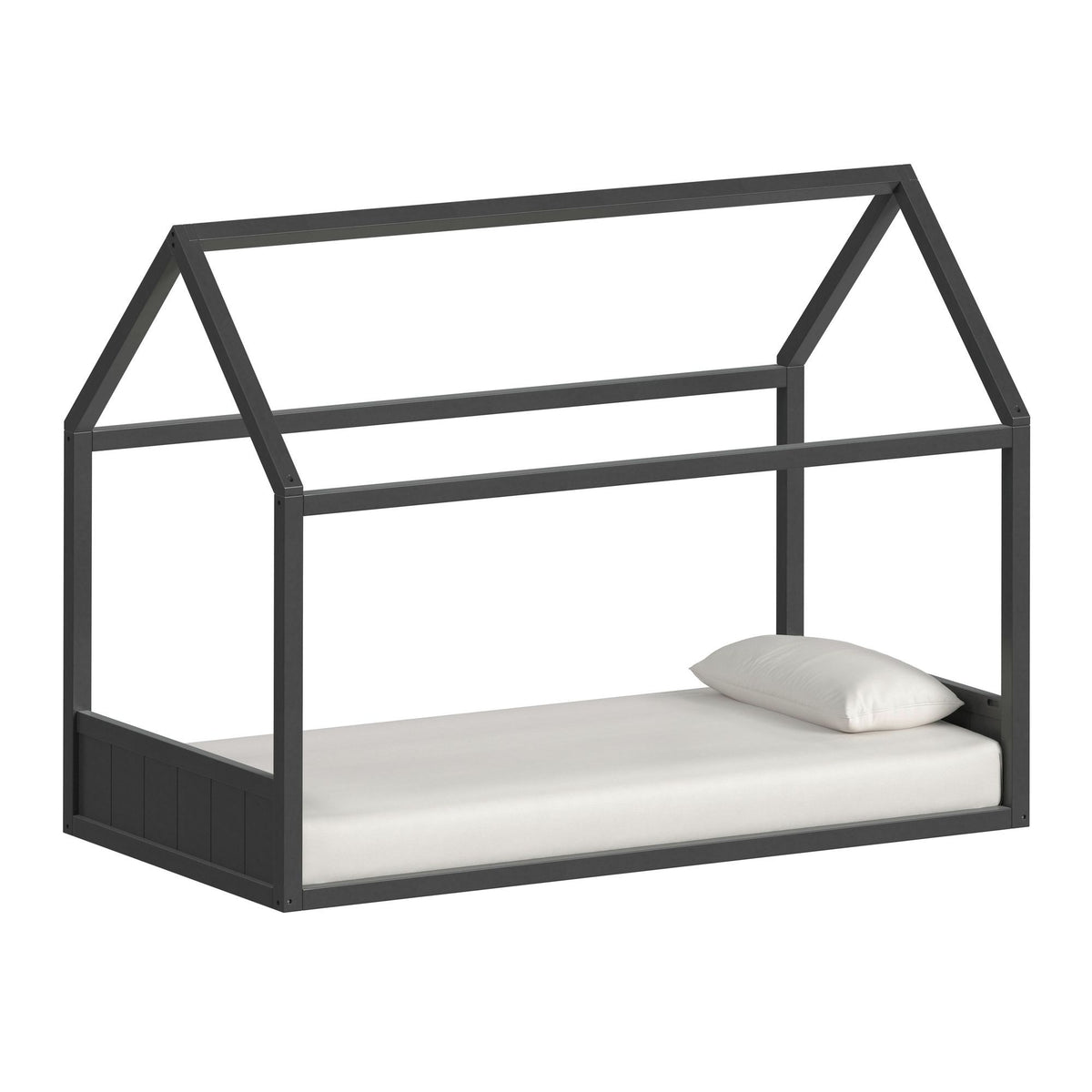 Sami Montessori Bed in Dark Brown by Elements International, view 2