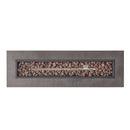 Modern Rectangular Iron Fire Pit 50,000 Btu