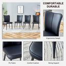 Modern Minimalist Dining Chairs (Set of 2)
