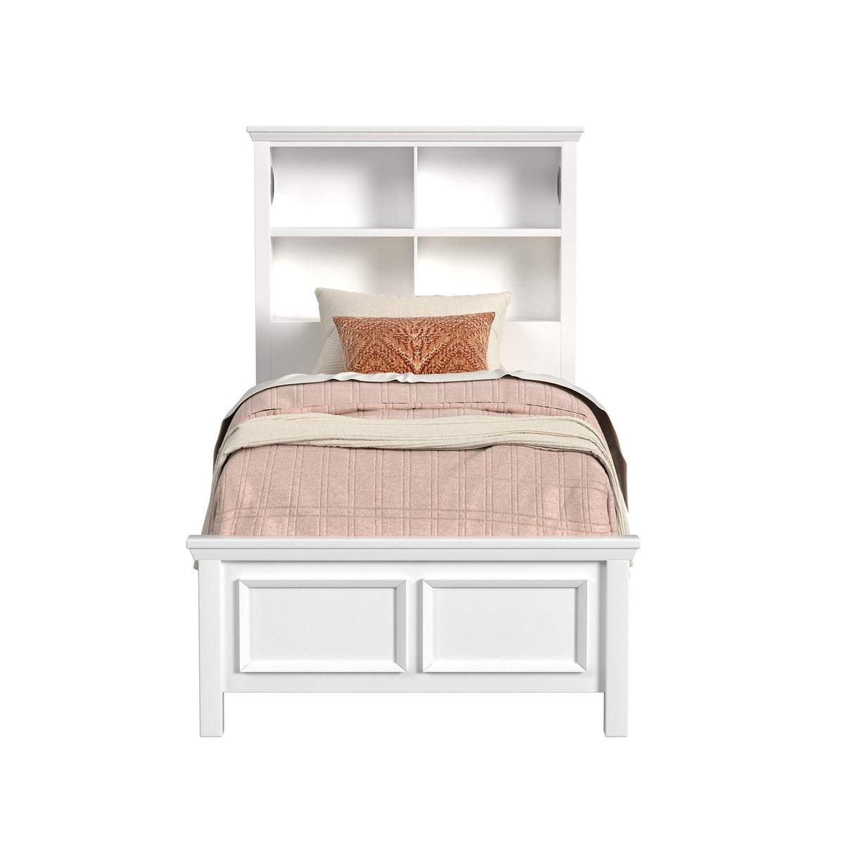 Hampton Kids Bookcase Bed in Black by Elements International, view 6
