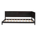 Twin Size Wood Daybed/Sofa Bed, Espresso