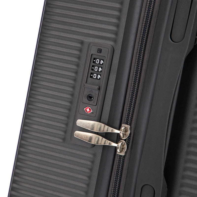 20" / 24" / 28" 3 Pieces / Set Spinner Wheel Luggage, Carry On Suitcase, Matching Color, TSA Combination Lock