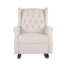 Sheila - Contemporary Fabric Tufted Wingback Rocking Chair