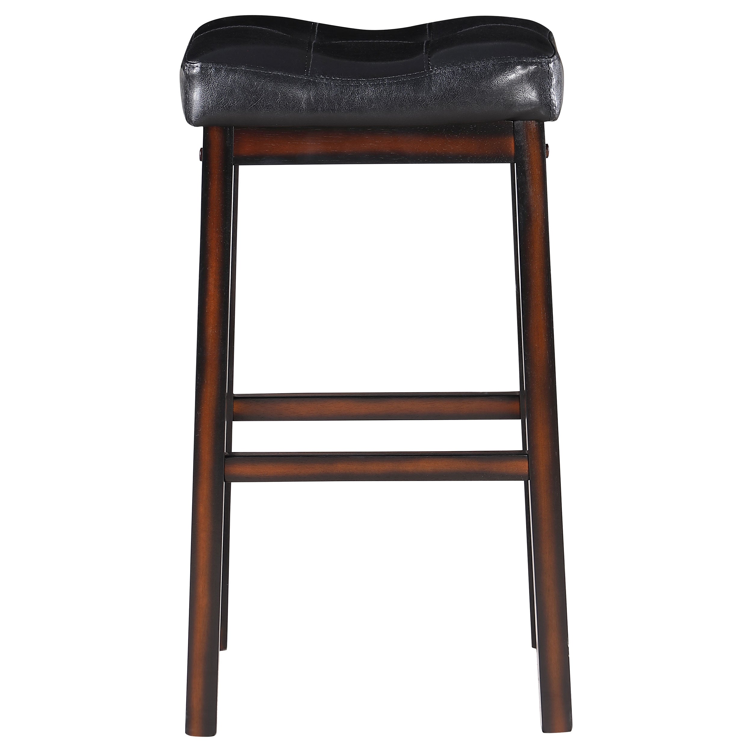 Donald Upholstered Bar Stool Cappuccino (Set of 2) — view 4