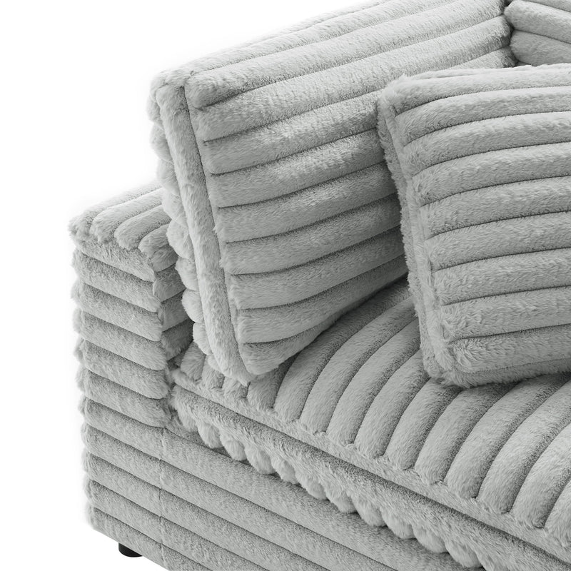 Jenny - 2 Piece Sofa Sectional - Gray