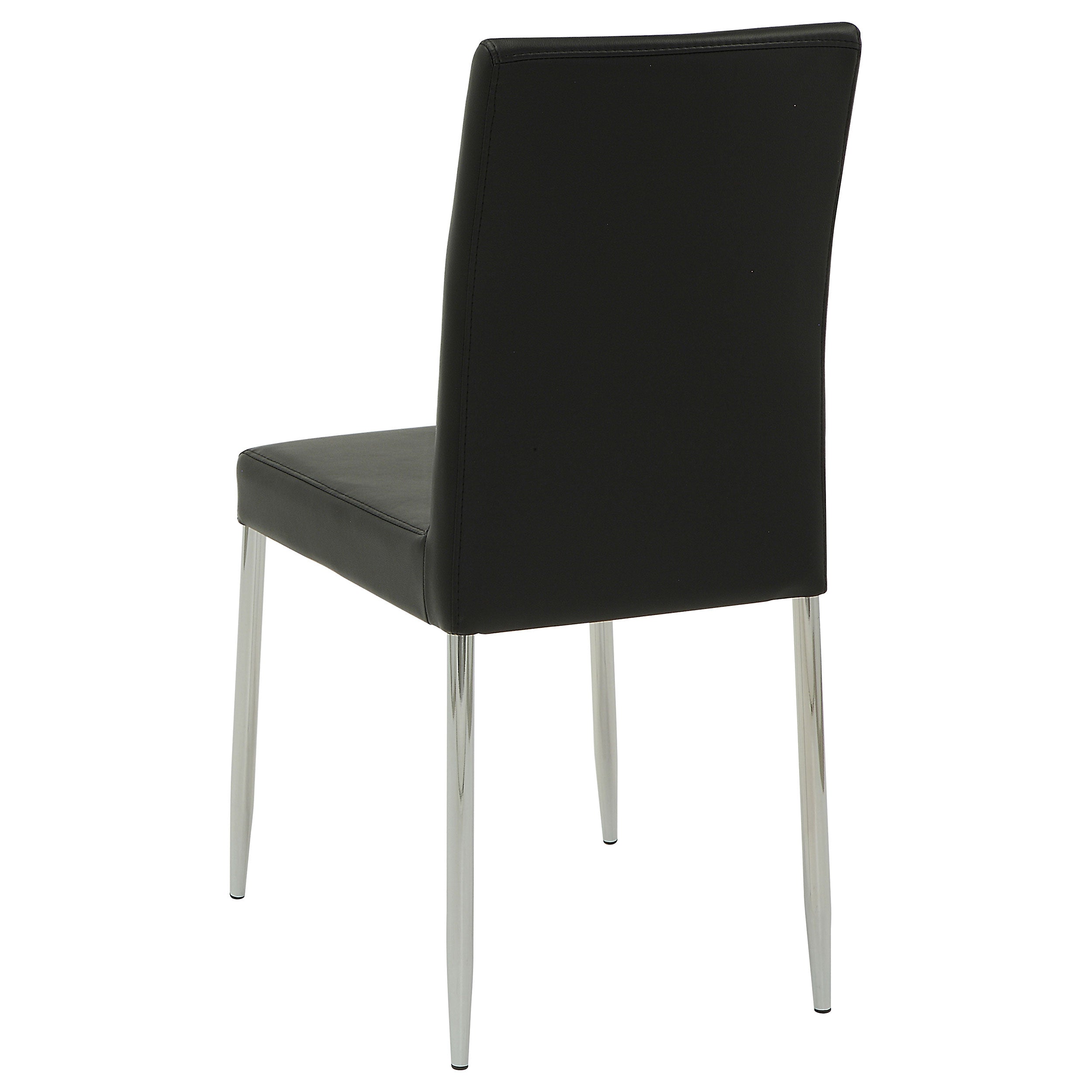 Maston Upholstered Dining Side Chair Black (Set of 4) — view 4