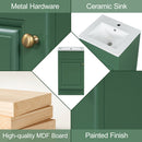 Bathroom Vanity With Sink, Cabinet With Adjustable Shelf