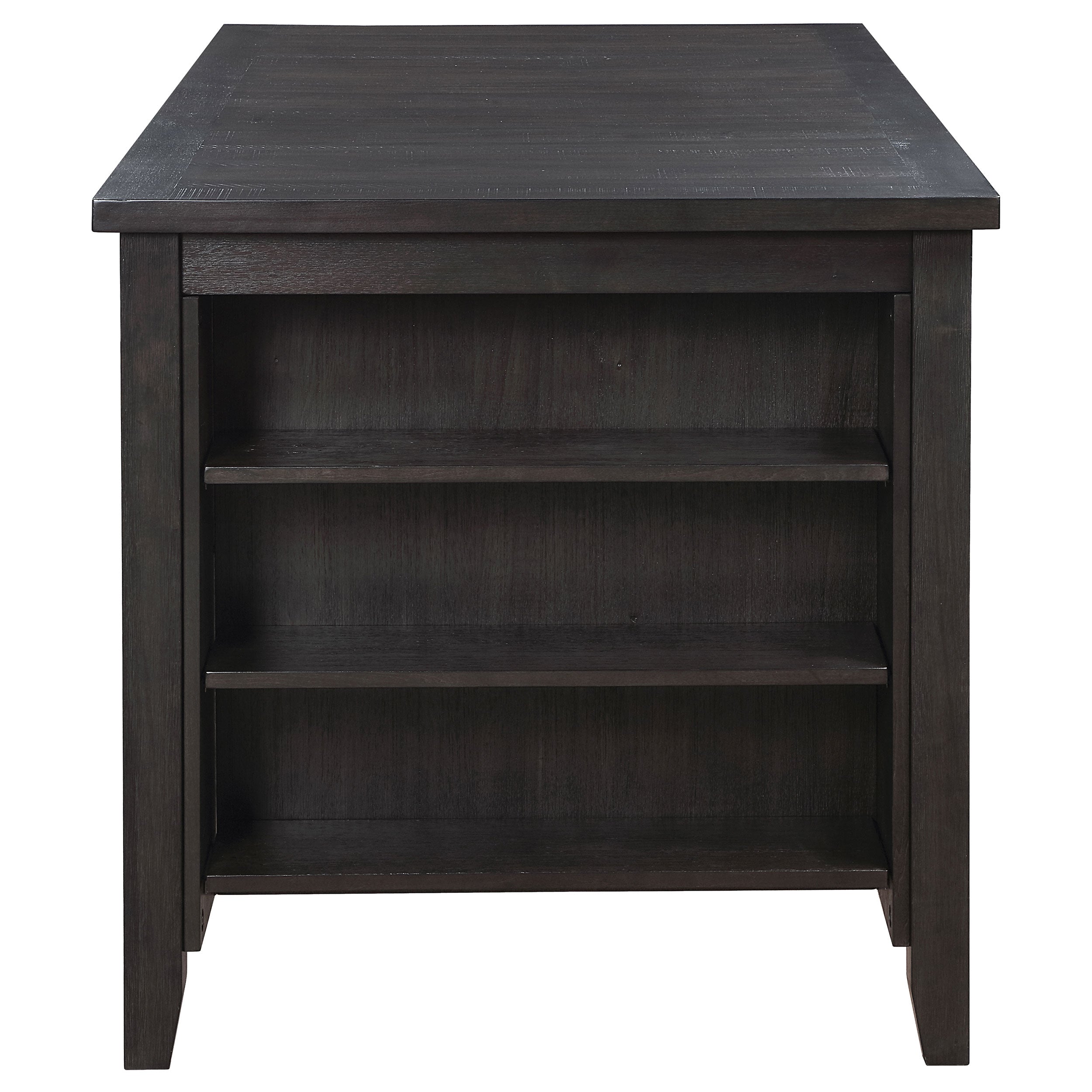 Elliston 66-inch Counter Height Dining Table Dark Grey — view 4
