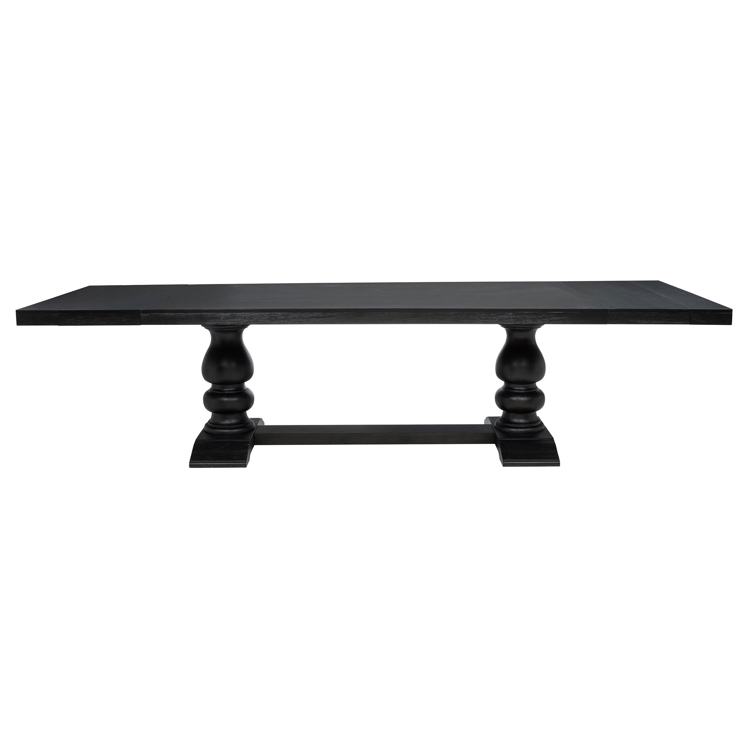 Phelps 7-piece Rectangular Dining Table Set Distressed Noir — view 4