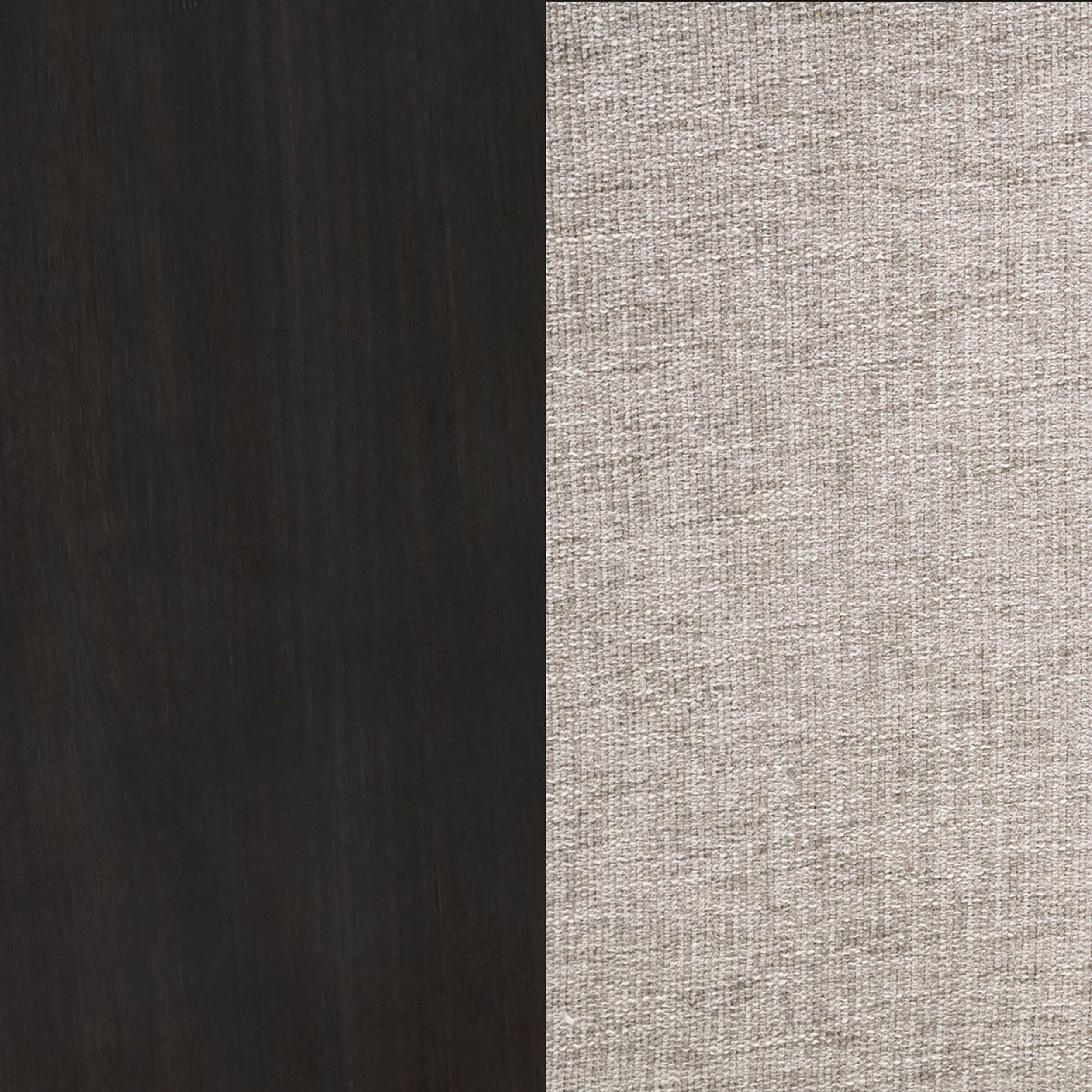 Phelps Upholstered Dining Side Chair Tan Distressed Noir (Set of 2) — view 13