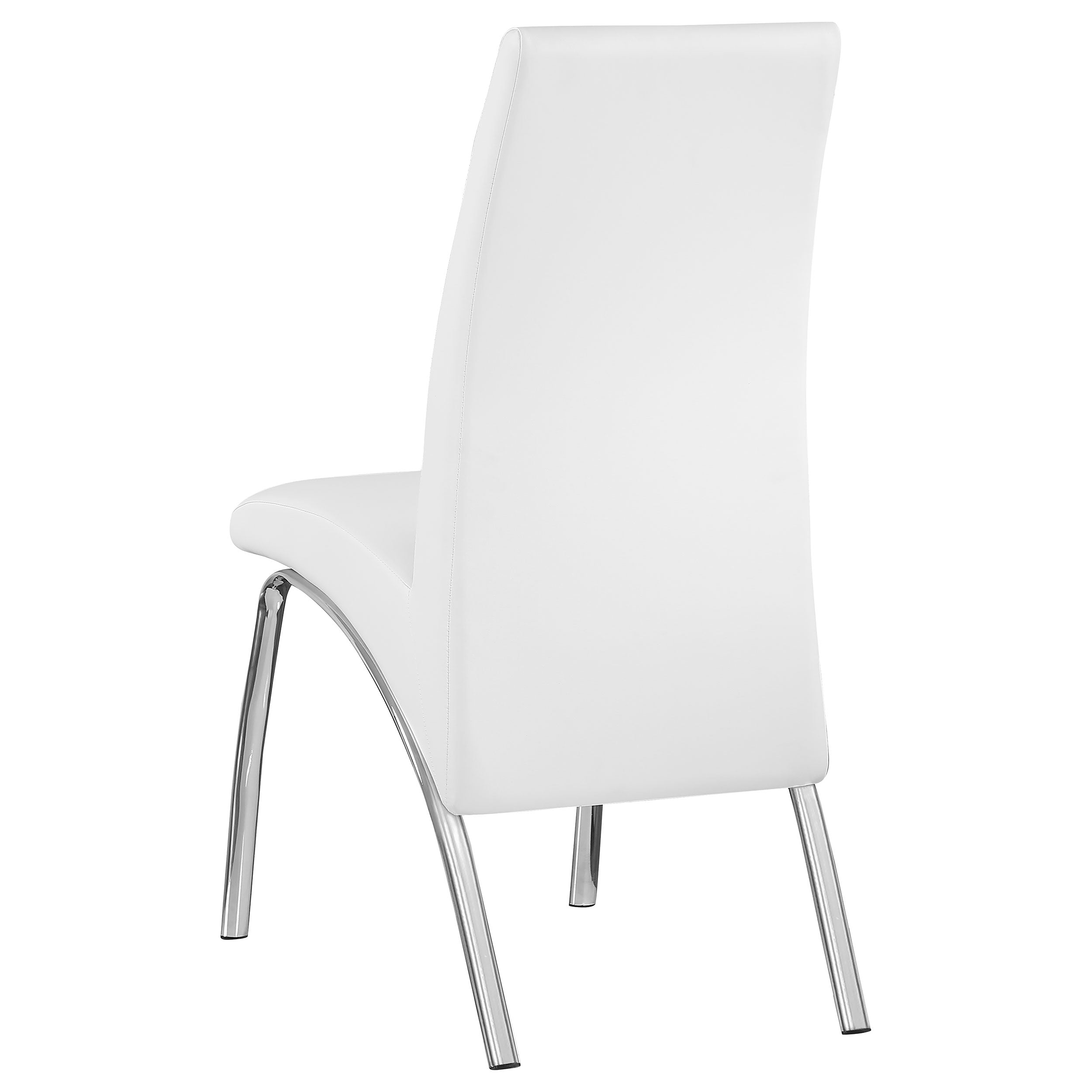 Bishop Upholstered Dining Side Chair White (Set of 2) — view 7