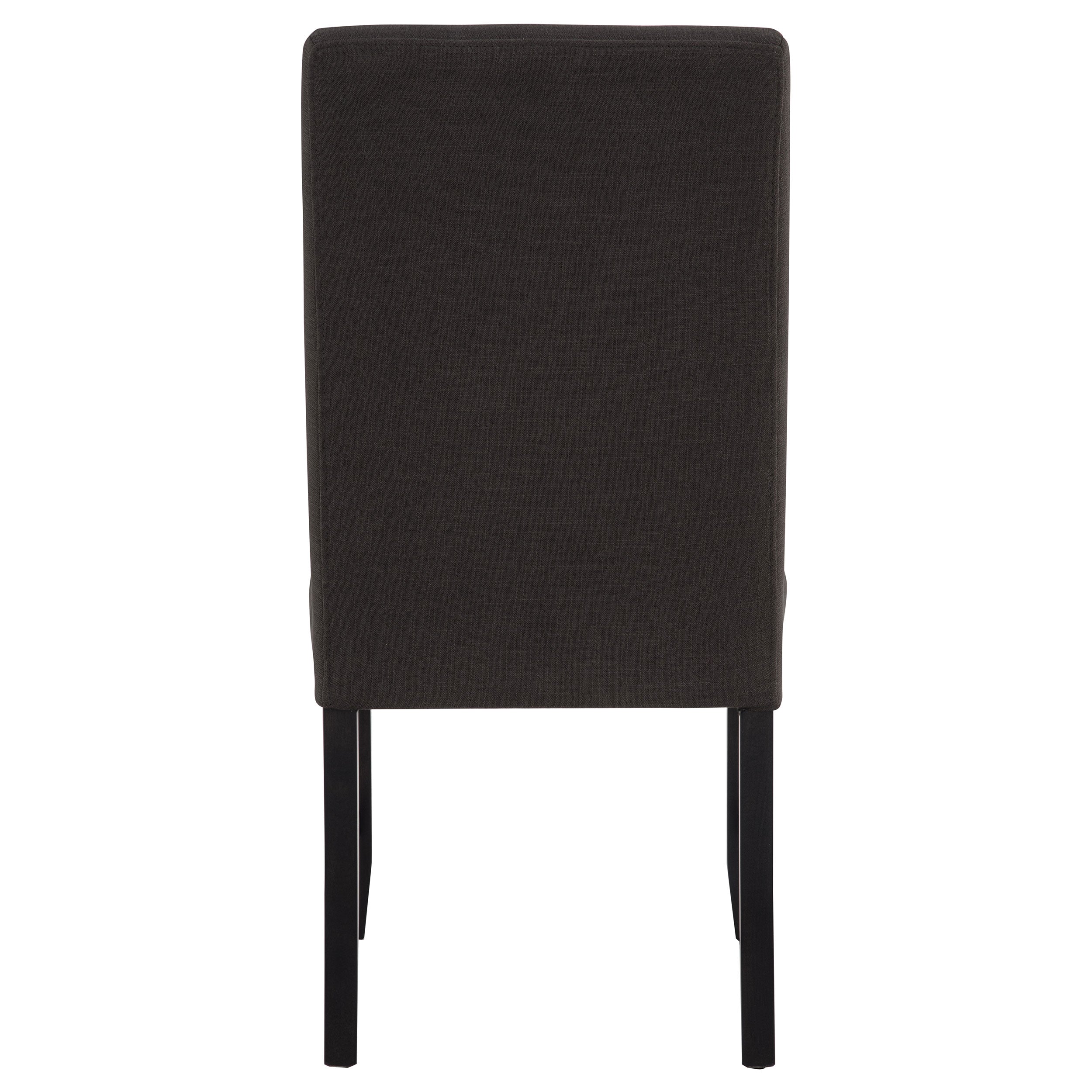 Berning Fabric Upholstered Parson Side Chair Charcoal Grey (Set of 2) — view 7