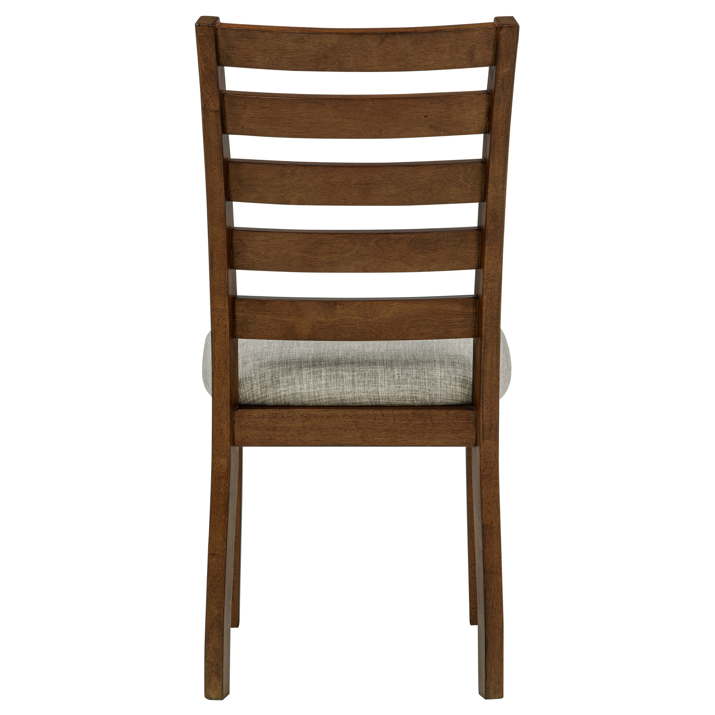 Atwood Wood Dining Side Chair Upholstered Seat Warm Brown — view 8