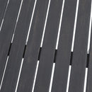 Outdoor Minimalist Acacia Wood Rectangle Bar Table