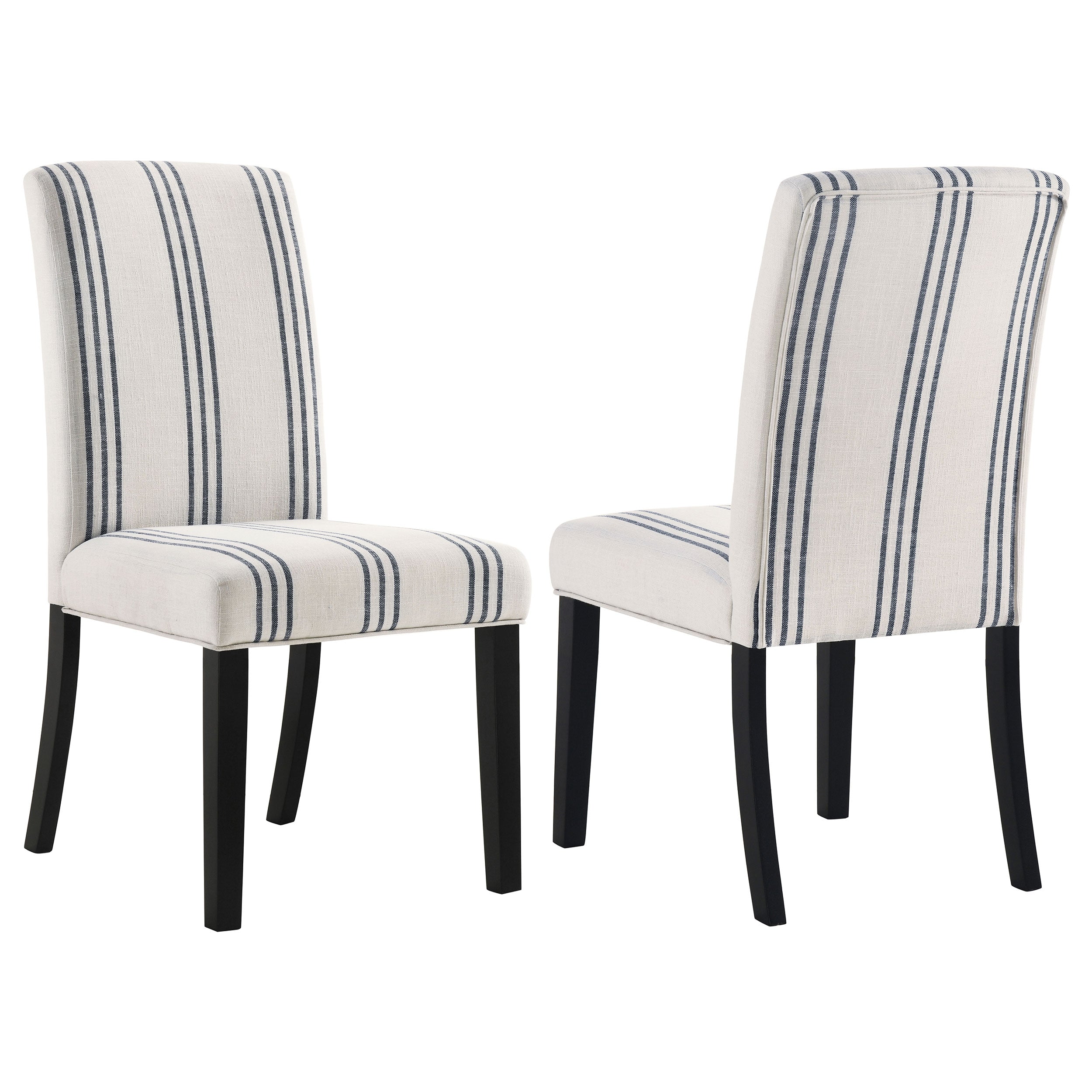 Herran Upholstered Dining Side Chair Beige (Set of 2) — view 1