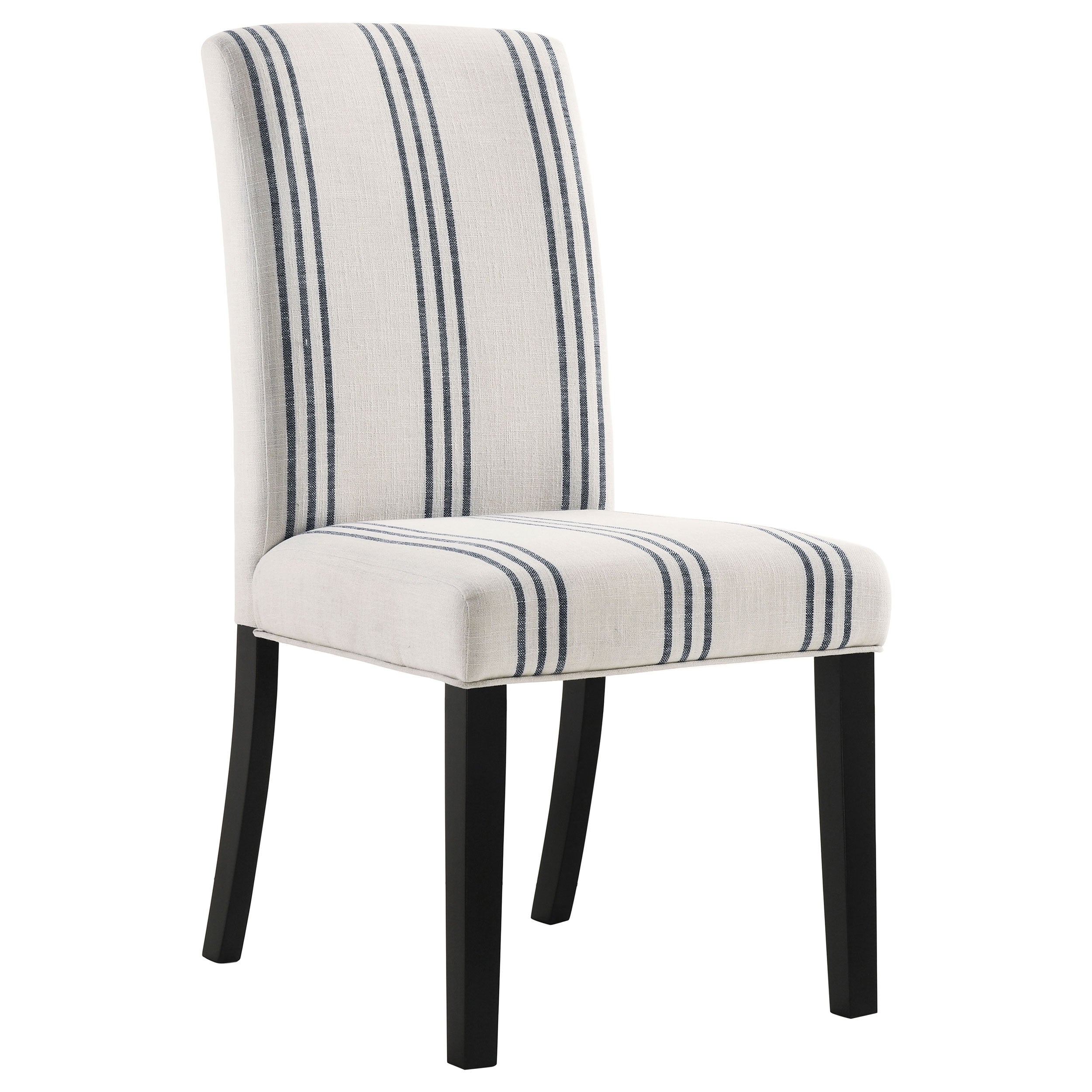 Herran Upholstered Dining Side Chair Beige (Set of 2) — view 2