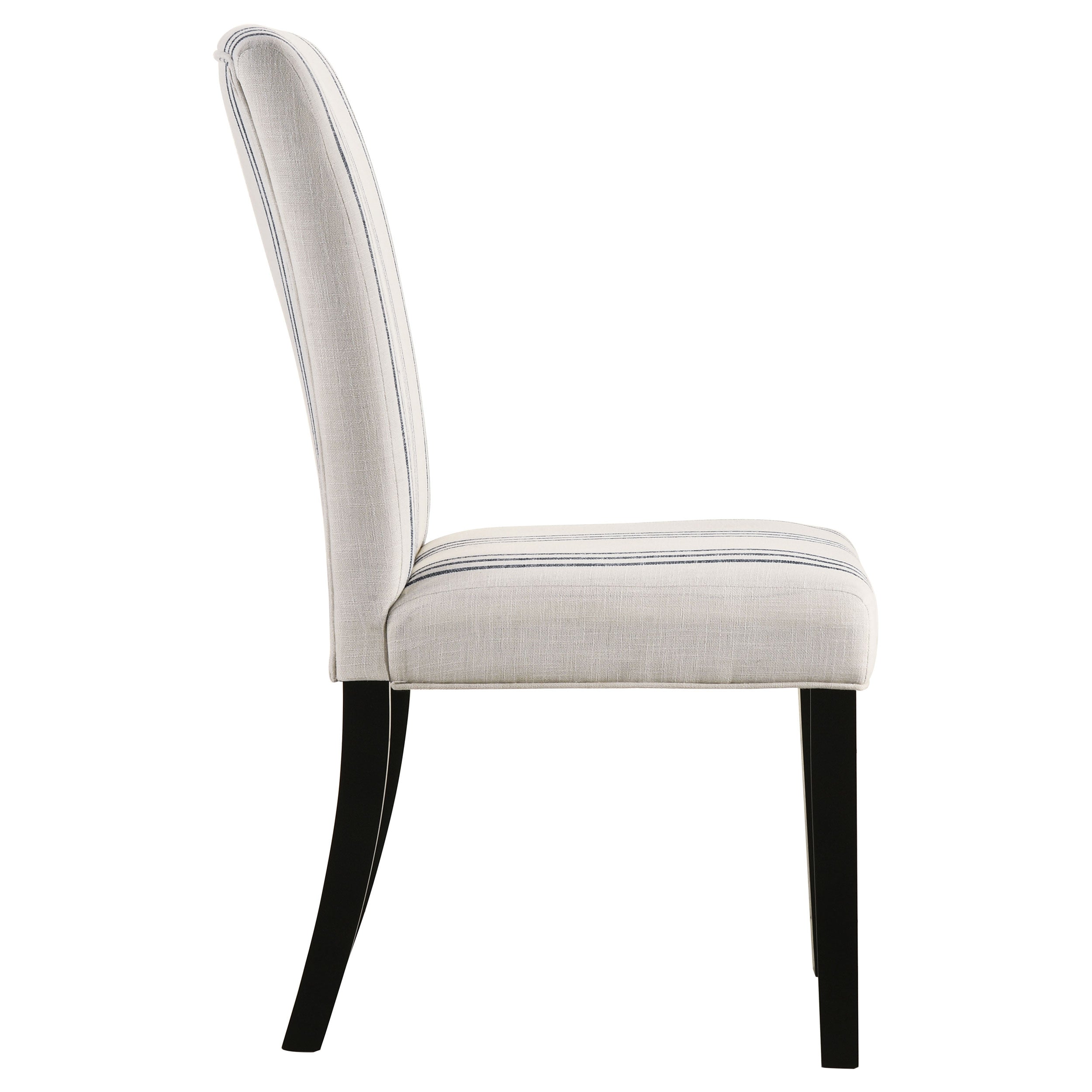 Herran Upholstered Dining Side Chair Beige (Set of 2) — view 8