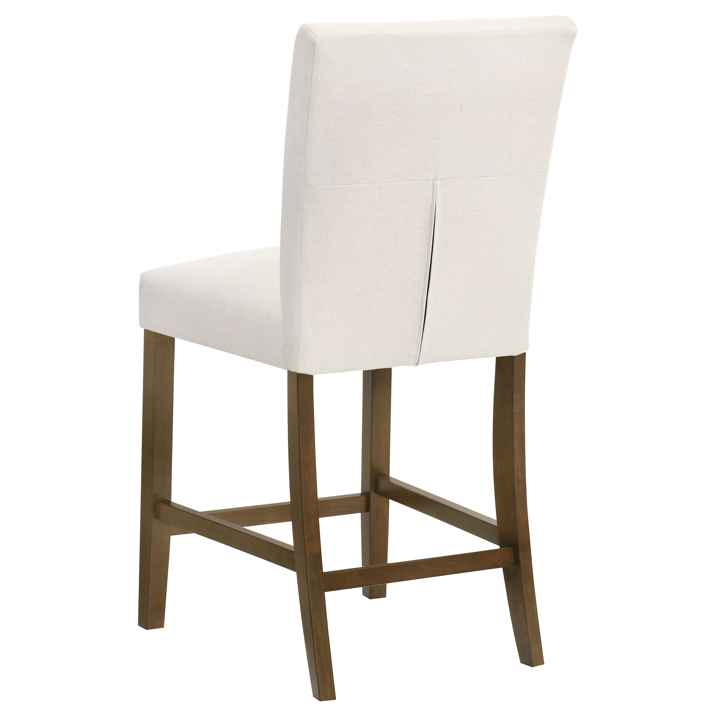 Paxton 5-piece Round Glass Top Counter Height Dining Set Beige — view 10