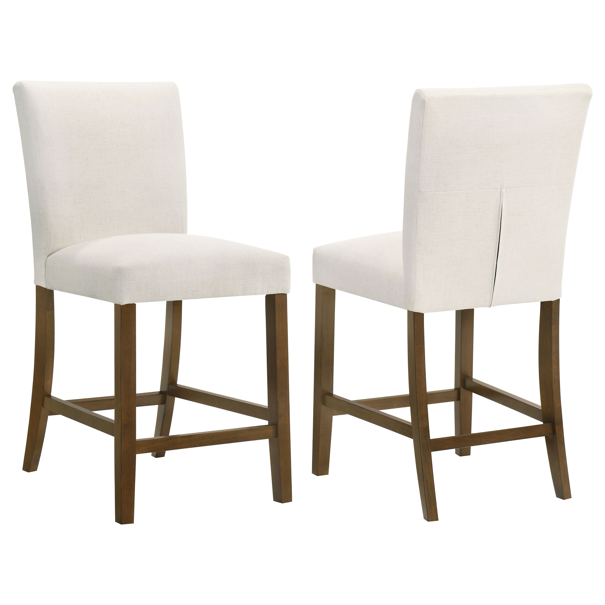 Paxton Upholstered Counter Height Dining Chair Beige (Set of 2) — view 1