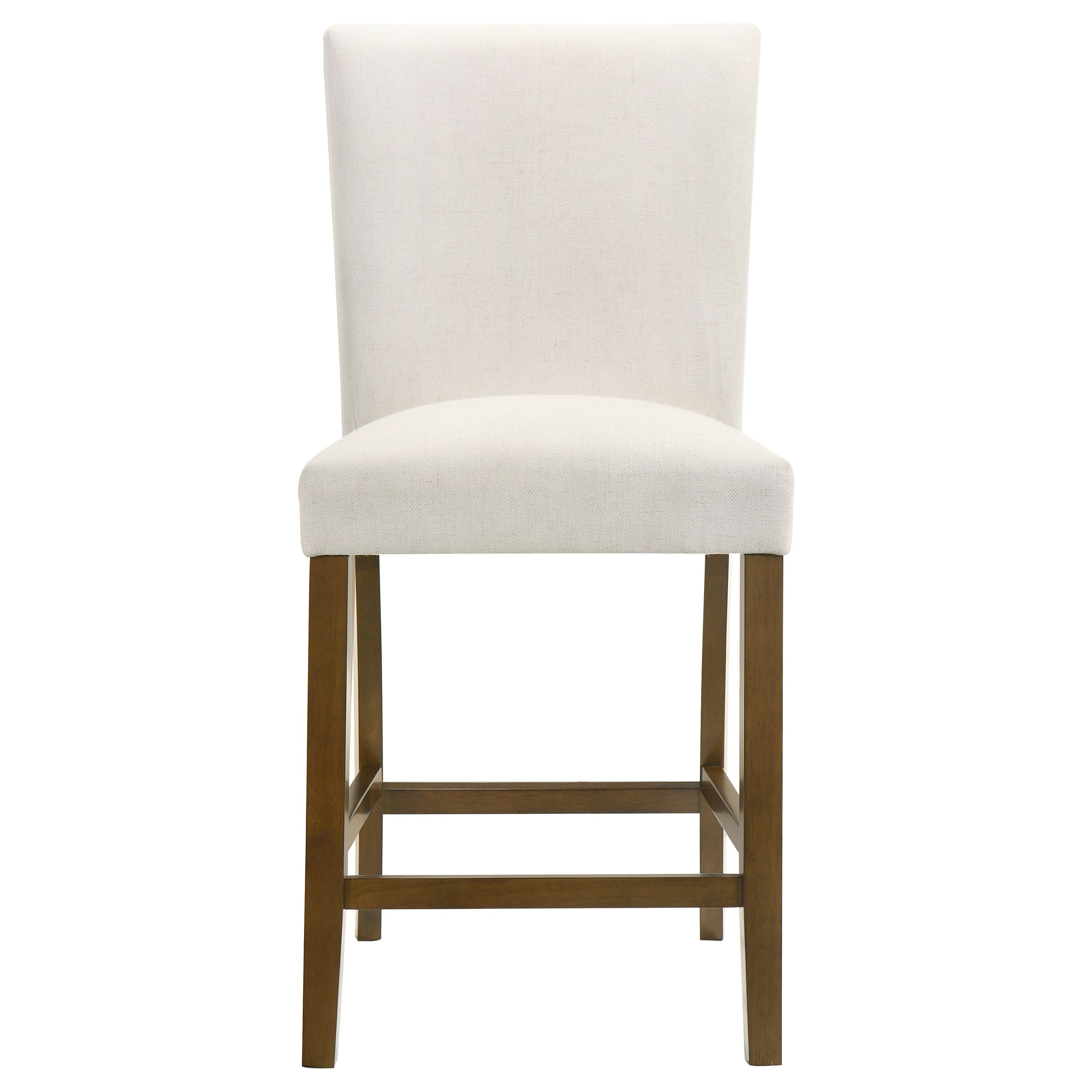 Paxton Upholstered Counter Height Dining Chair Beige (Set of 2) — view 4