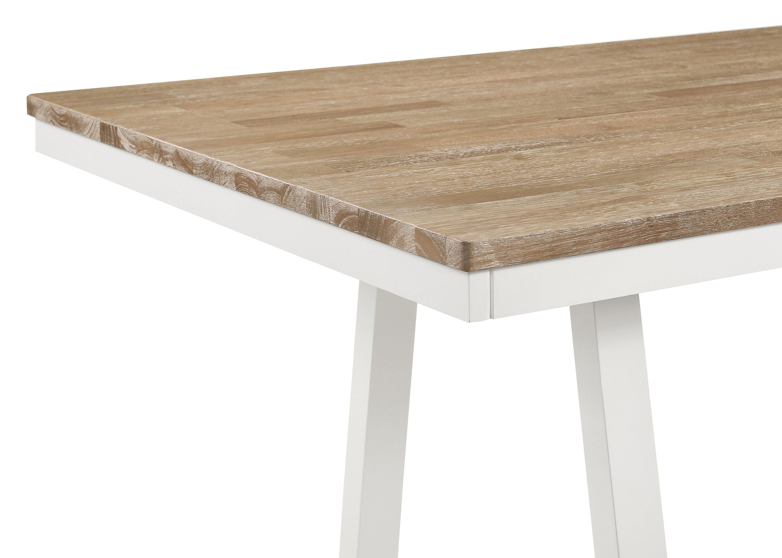 Hollis Rectangular 71-inch Counter Height Dining Table Brown — view 6
