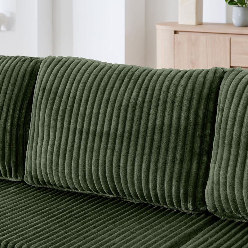 Modern Minimalist U - Shape Modular Sectional Sofa