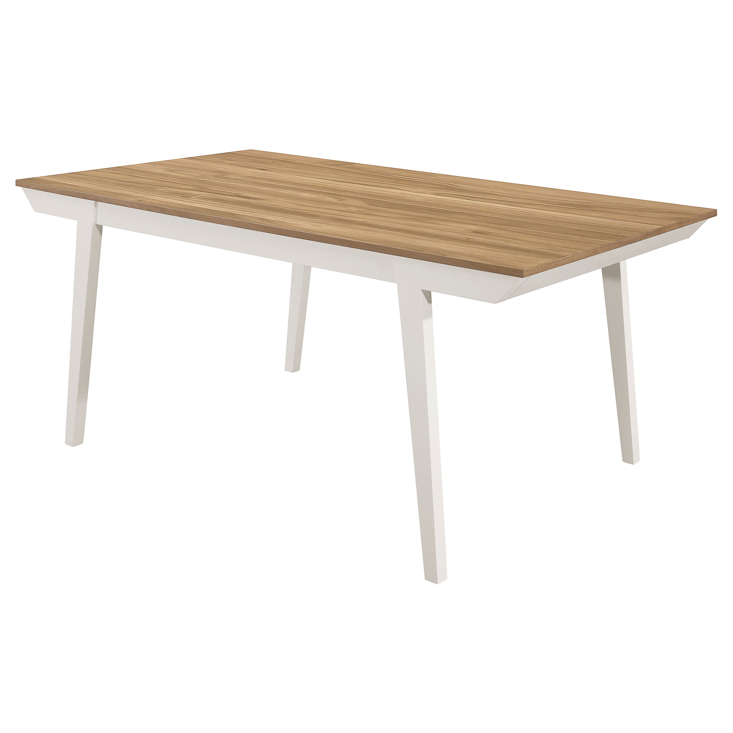 Nogales Rectangular 71-inch Wood Dining Table Off White — view 4