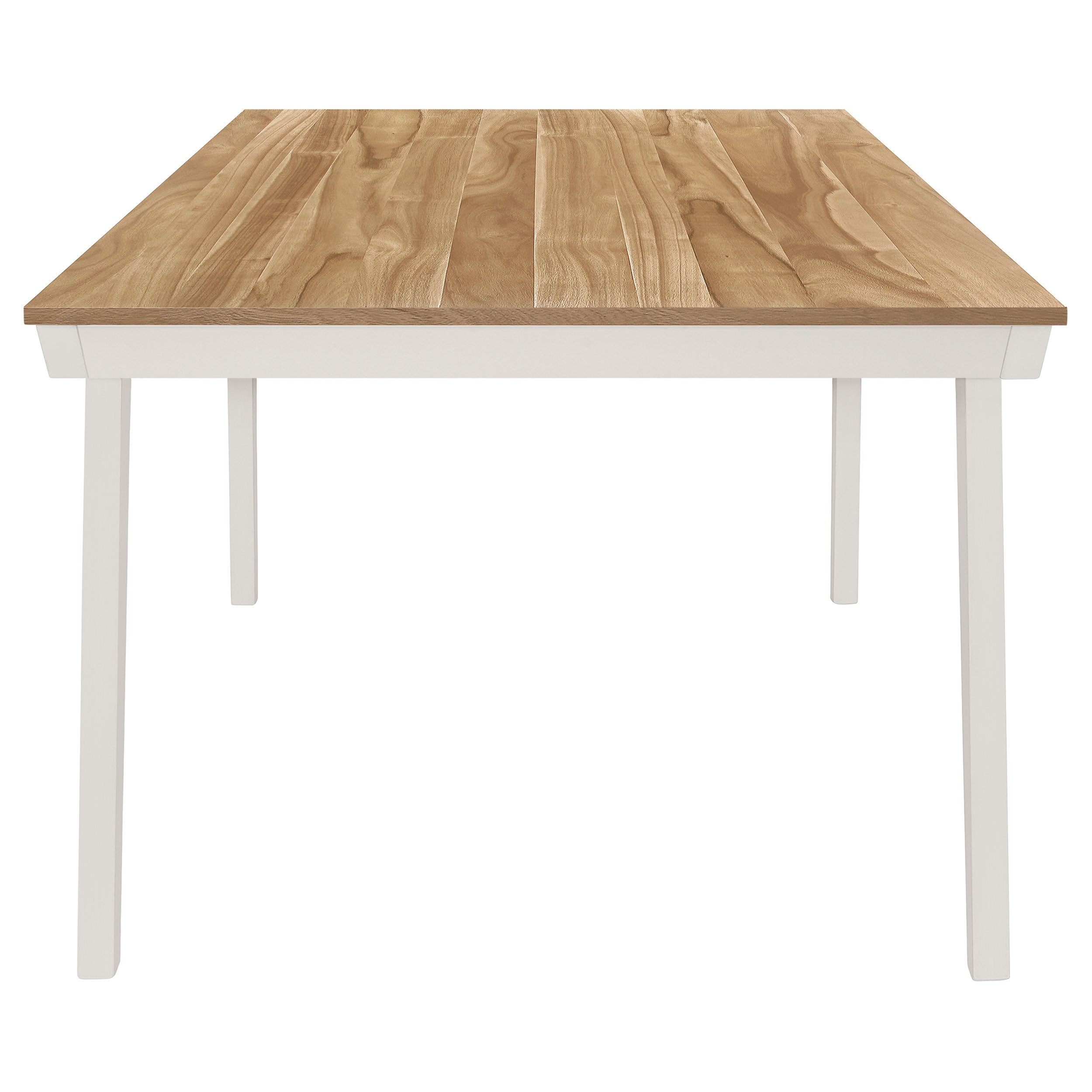 Nogales Rectangular 71-inch Wood Dining Table Off White — view 5