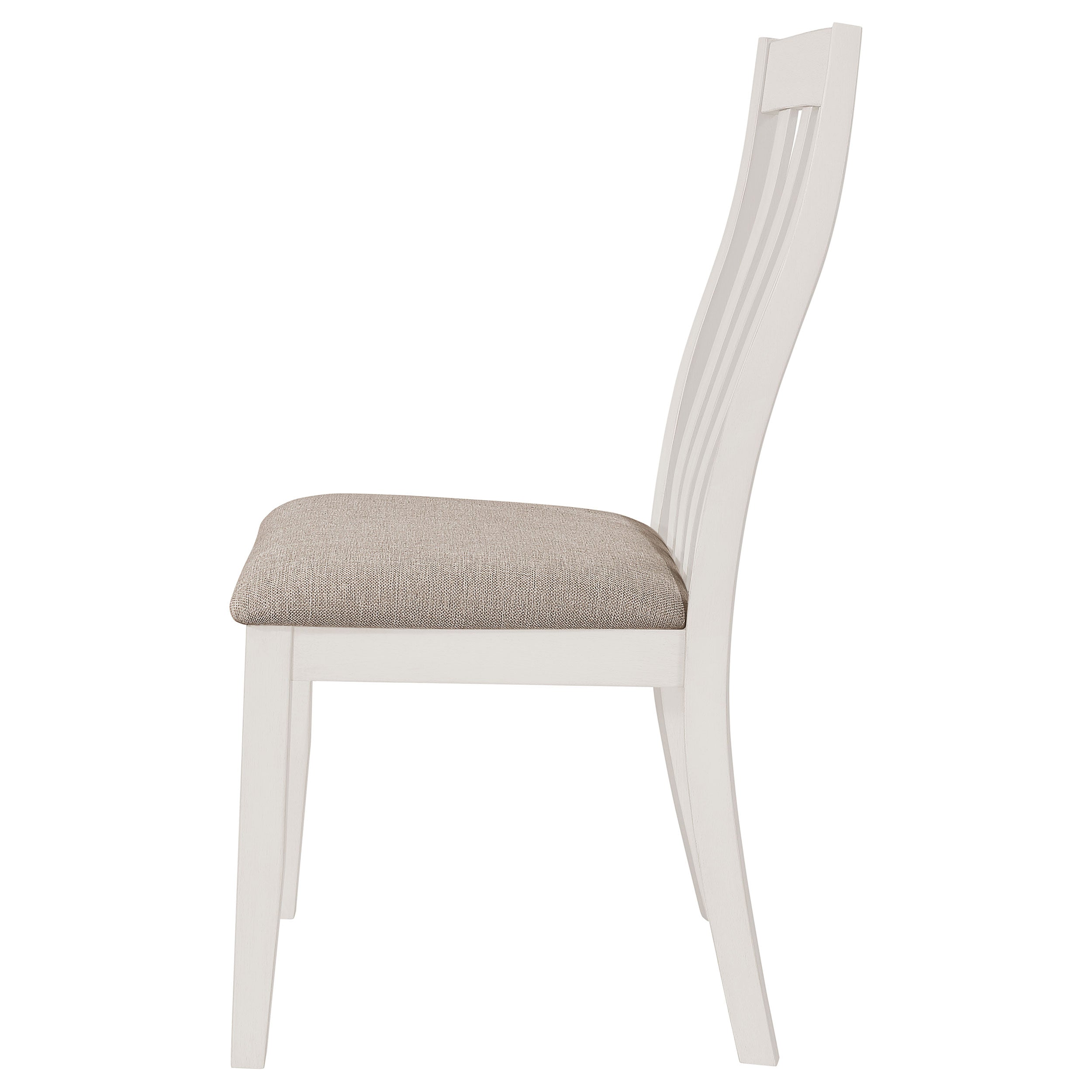 Nogales Wood Dining Side Chair Off White (Set of 2) — view 6