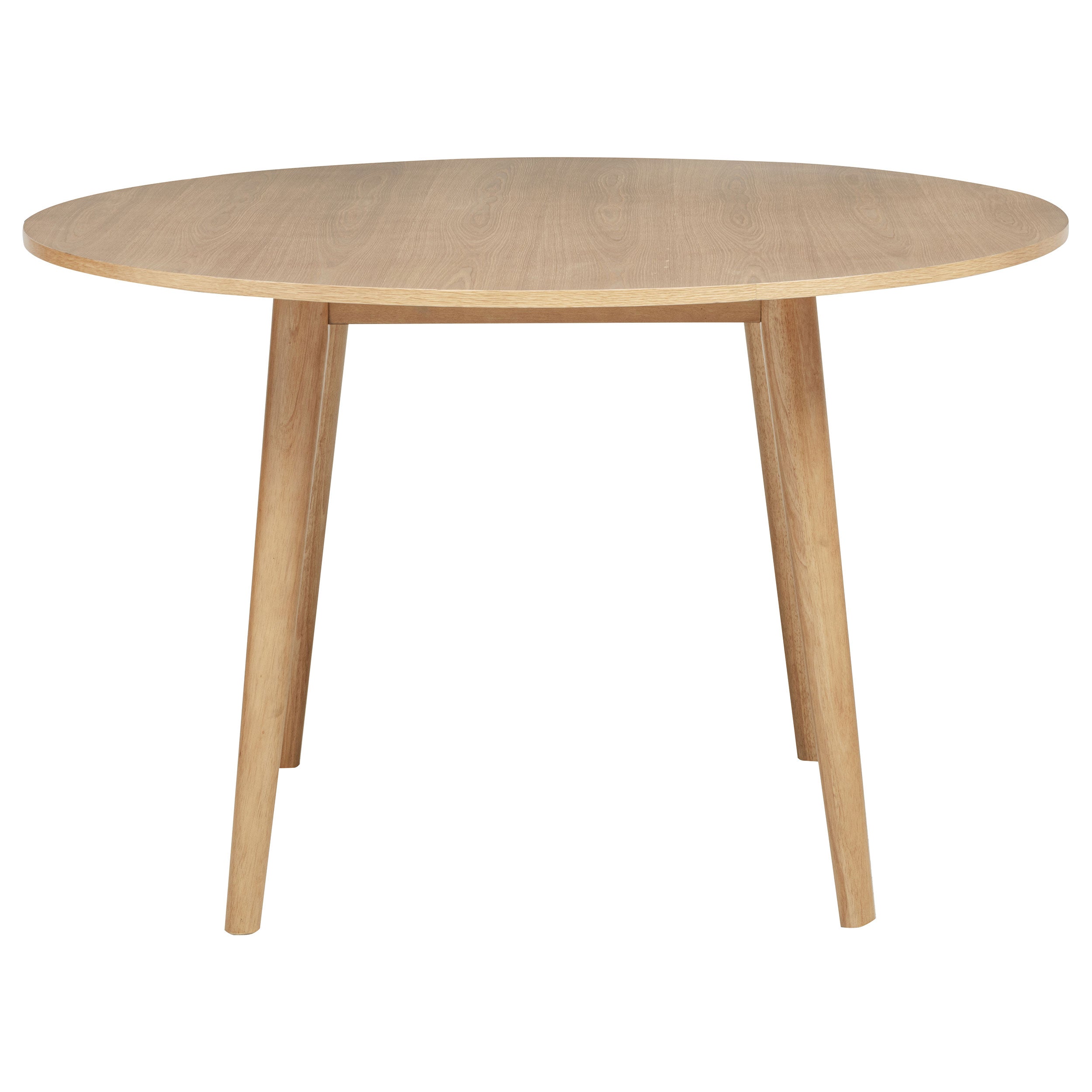 Andrews 48-inch Round Wood Dining Room Table Light Ash — view 3