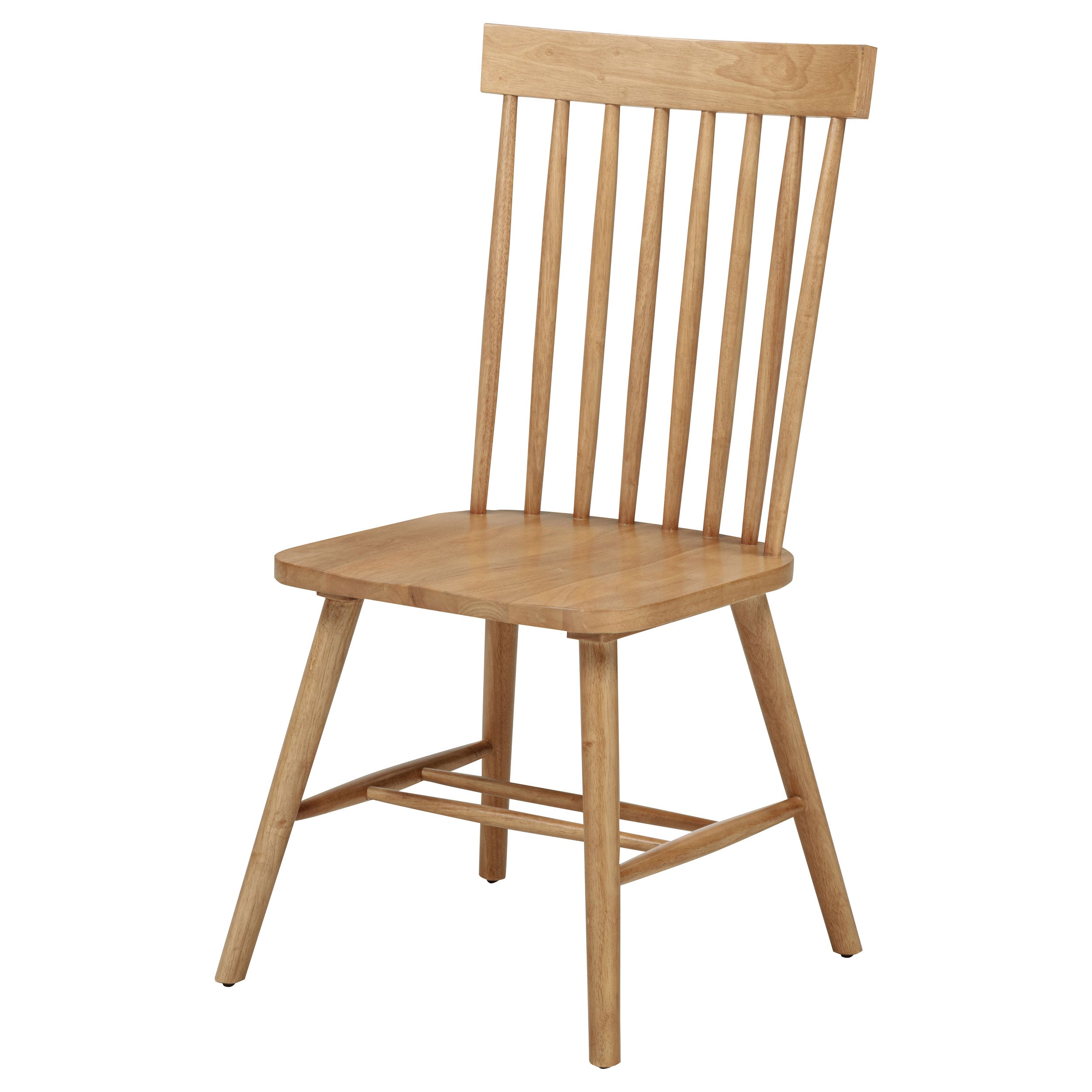 Andrews Windsor Spindle Back Dining Side Chair Light Ash (Set of 2) — view 5