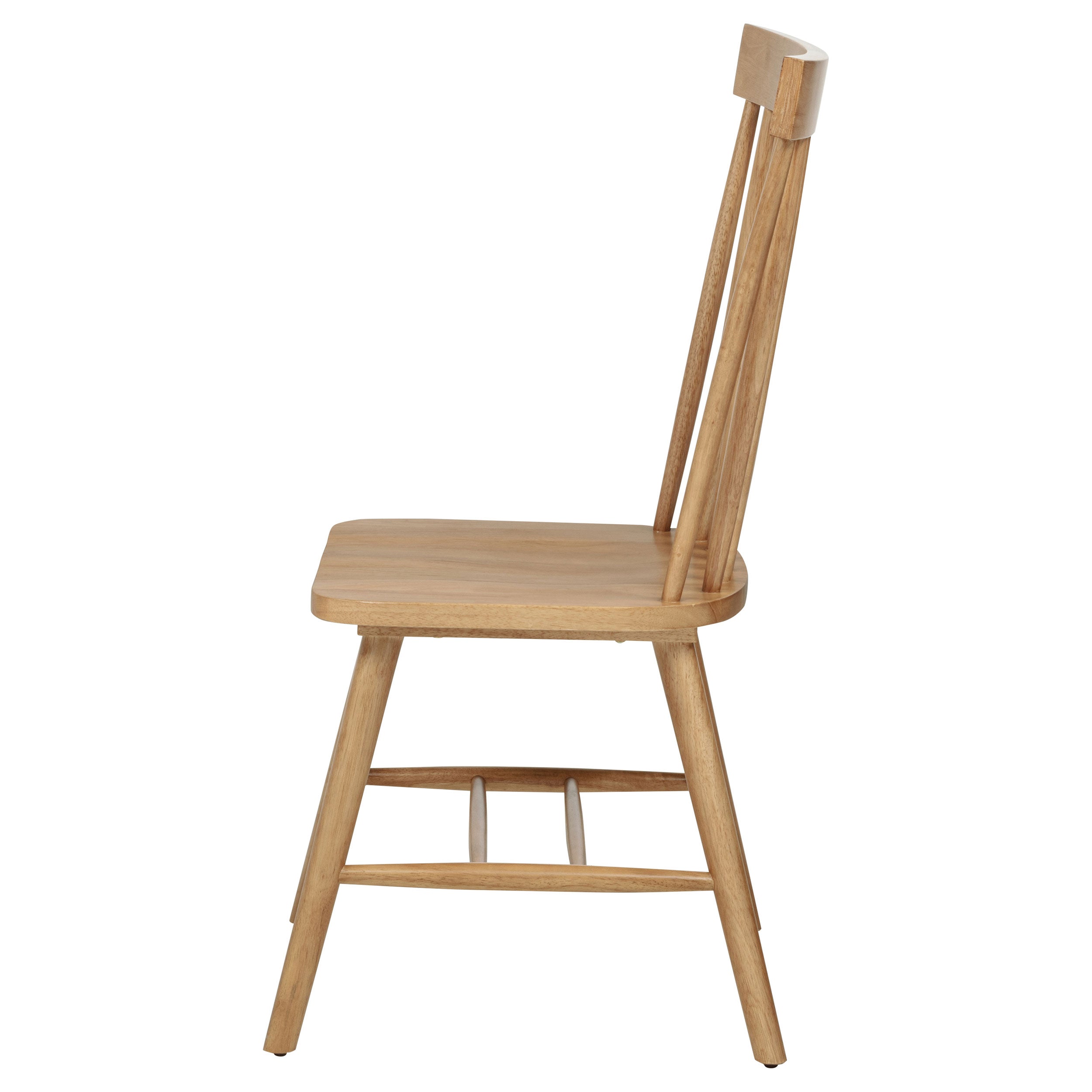 Andrews Windsor Spindle Back Dining Side Chair Light Ash (Set of 2) — view 6