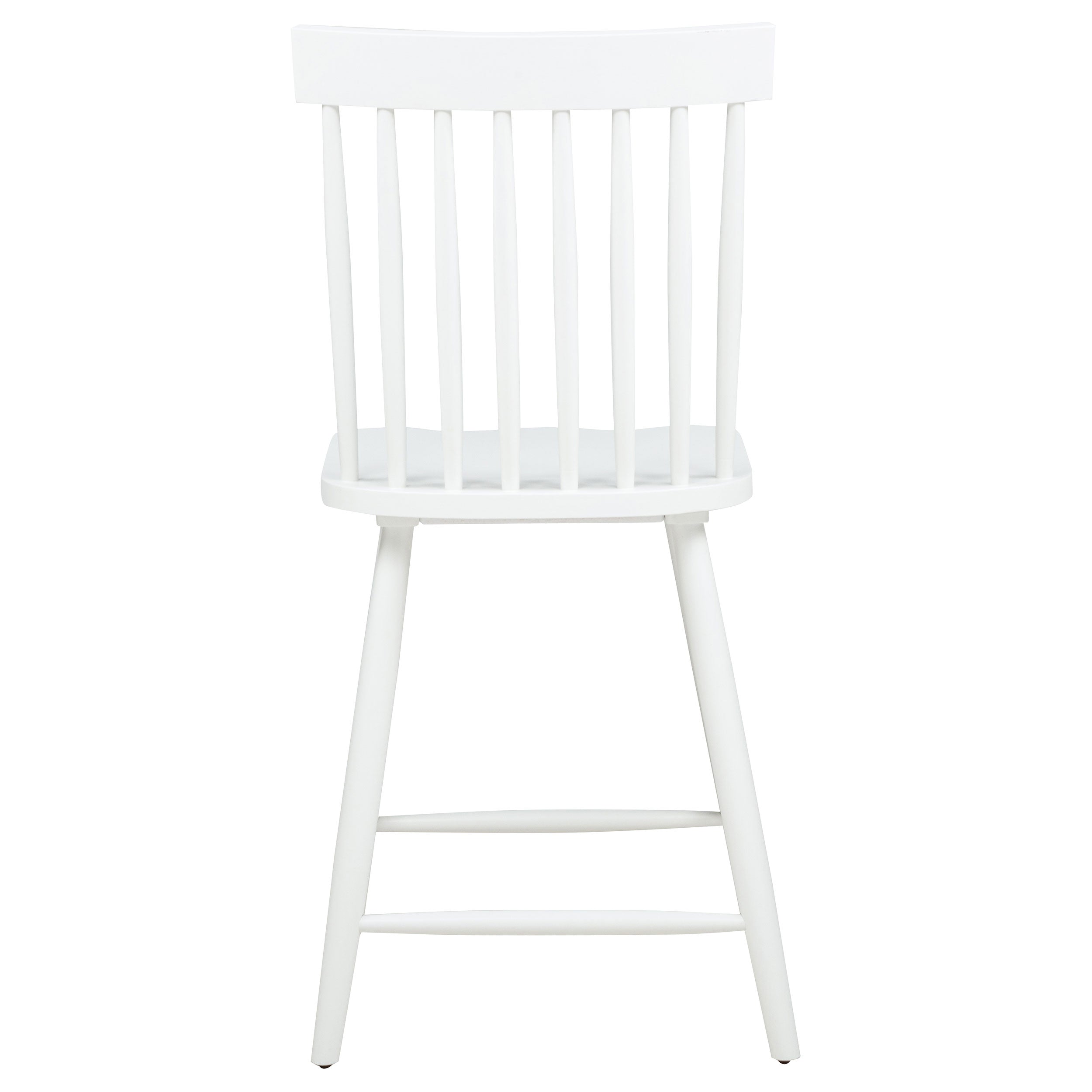 Andrews Windsor Counter Height Dining Side Chair White (Set of 2) — view 8