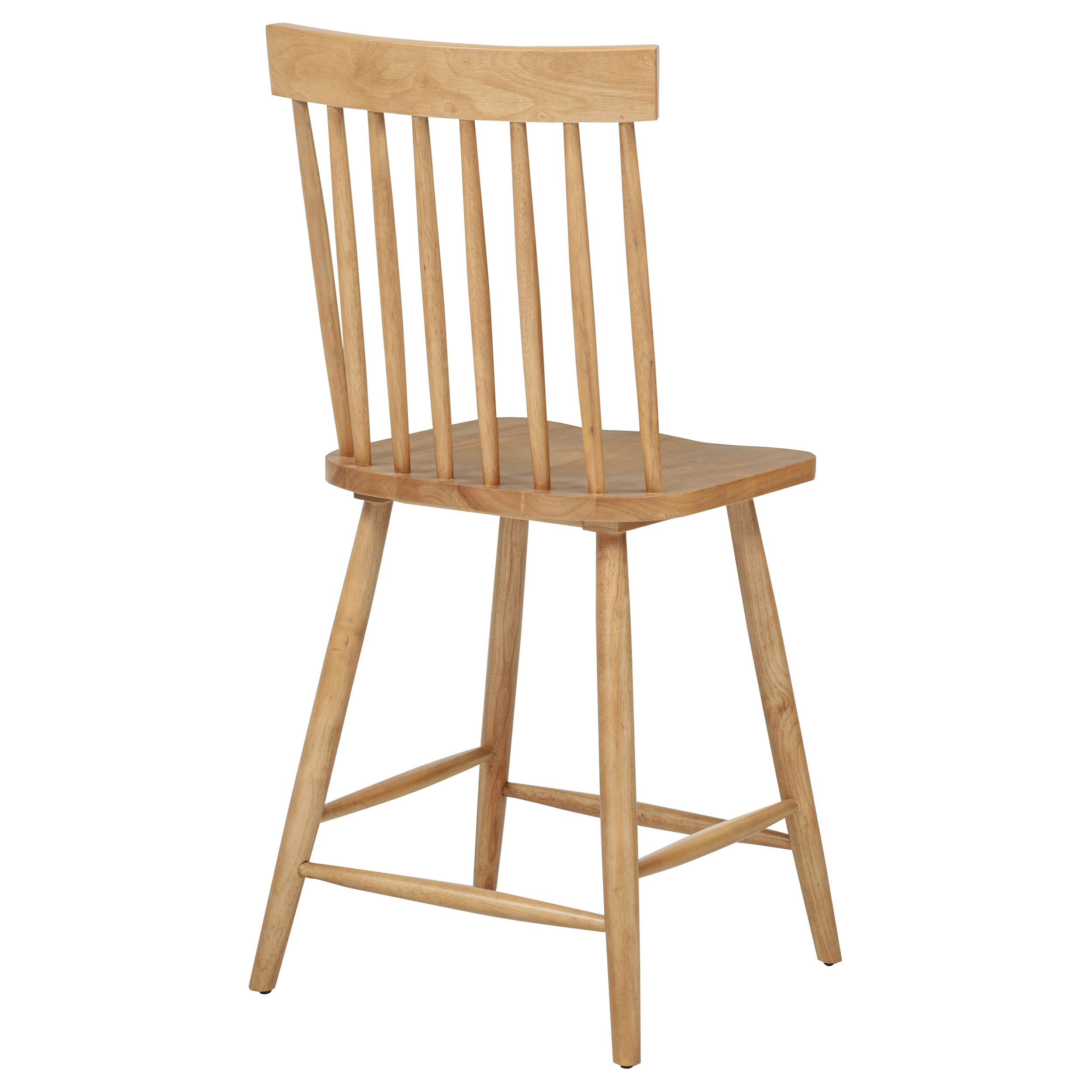 Andrews Windsor Counter Height Dining Side Chair Light Ash (Set of 2) — view 9