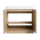 Freestanding Bathroom Vanity With Resin Sink & Soft Close Cabinet Doors